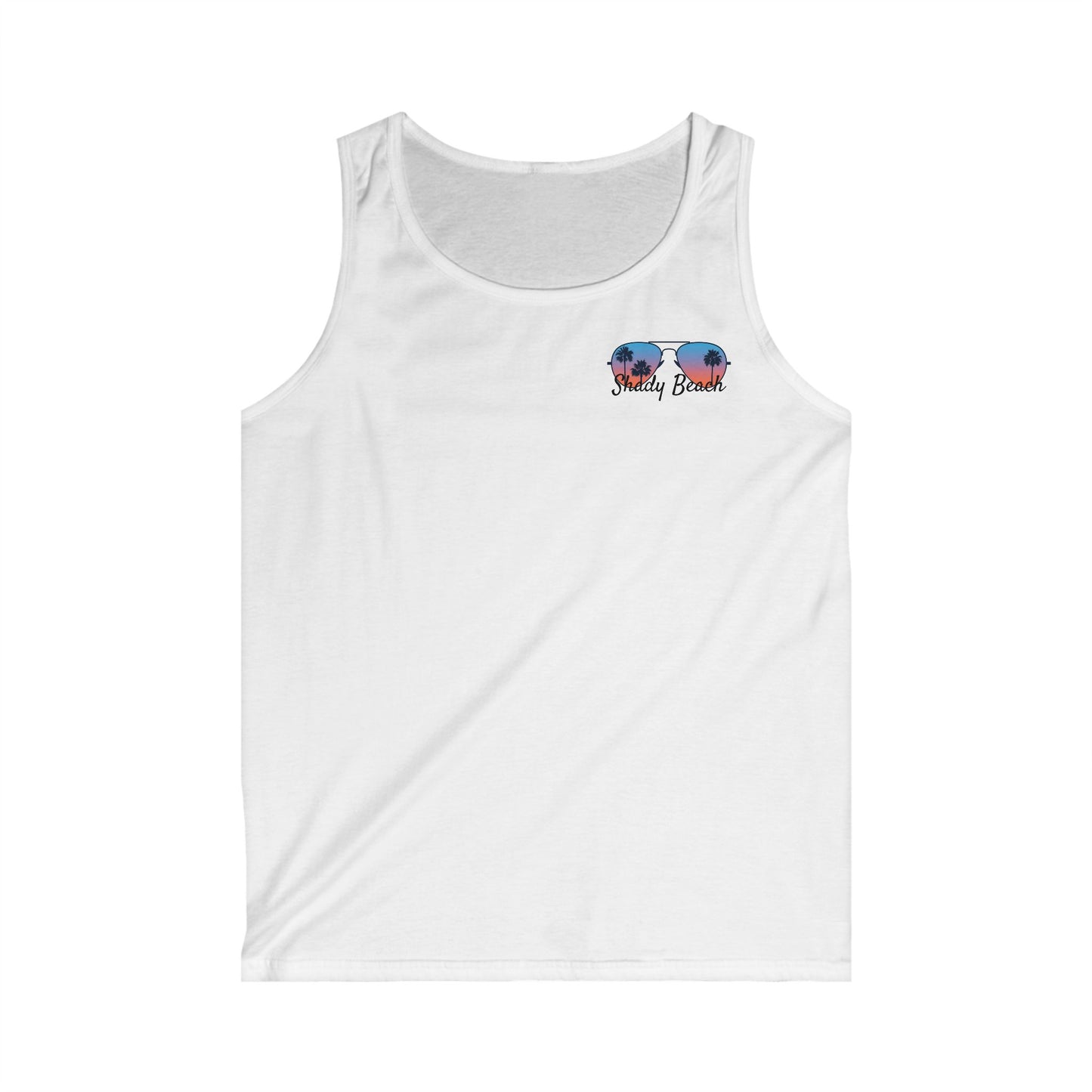 Men's Beach Days Tank Top, Summer Casual Wear, Vacation Outfit, Gift for Him, Outdoor Fun