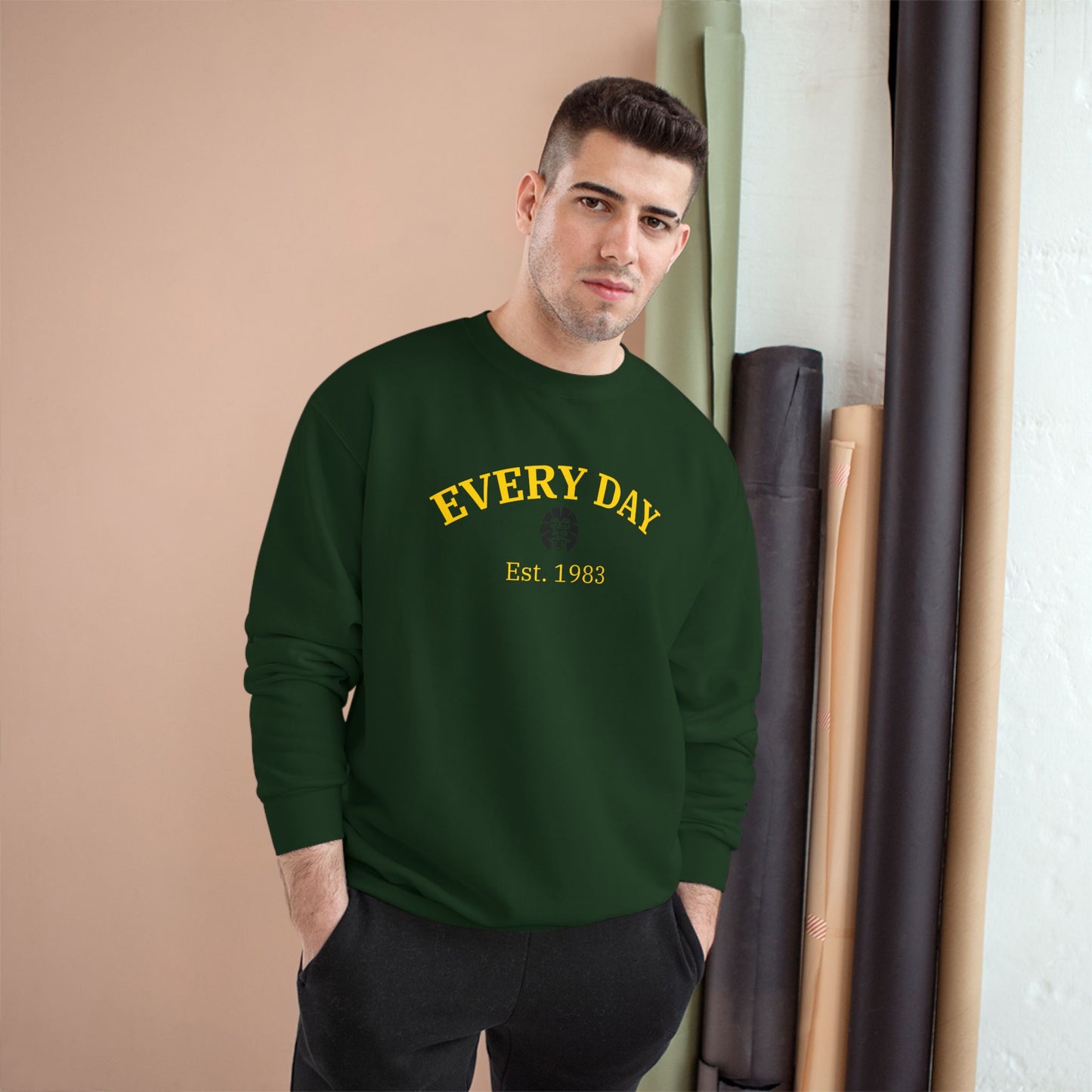 Every Day Champion Sweatshirt – "Every Day" Vintage Logo Crewneck