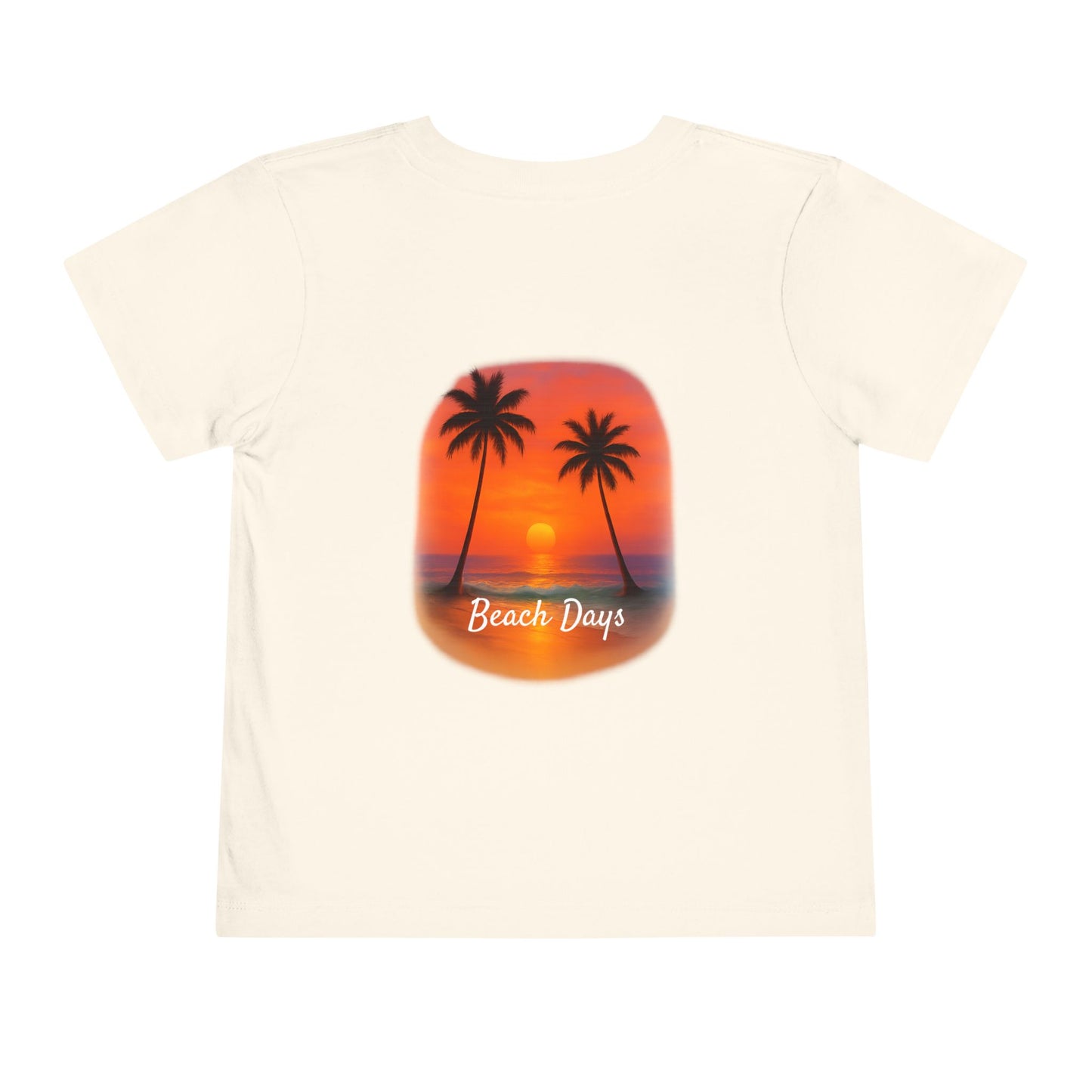 Toddler Beach-Themed Tee with Sunsets, Summer Apparel for Kids, Kids Summer T-Shirt, Beach Days Toddler Top, Vacation Tee for [...]