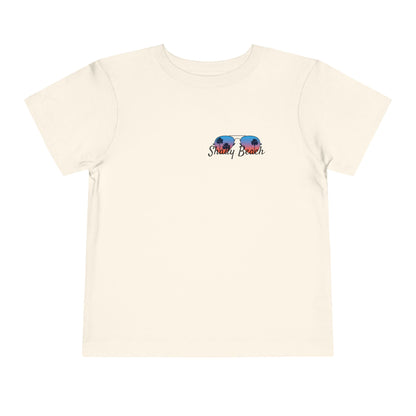Toddler Beach-Themed Tee with Sunsets, Summer Apparel for Kids, Kids Summer T-Shirt, Beach Days Toddler Top, Vacation Tee for [...]
