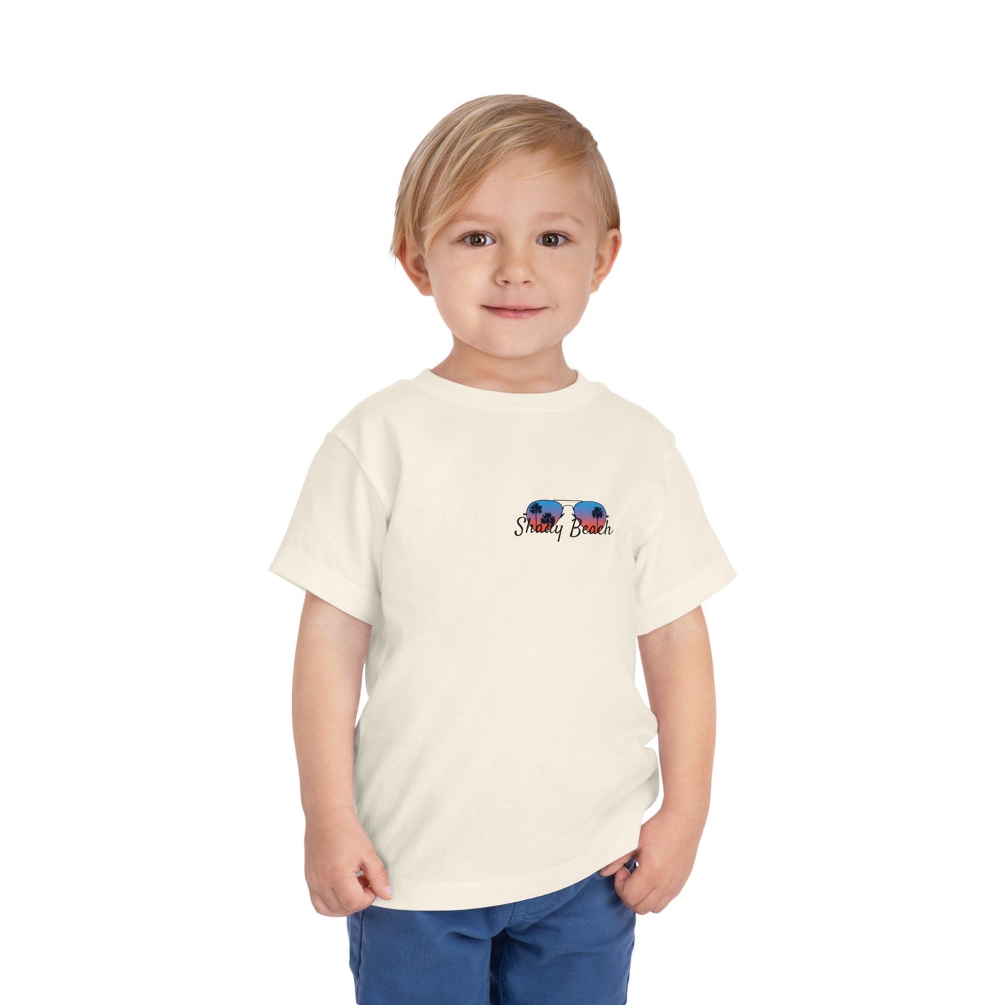 Toddler Beach-Themed Tee with Sunsets, Summer Apparel for Kids, Kids Summer T-Shirt, Beach Days Toddler Top, Vacation Tee for [...]
