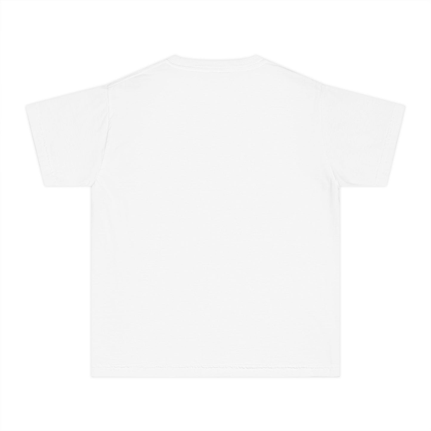 Youth Hoosier Football T‑Shirt — Dinosaur Mascot Game Day Tee